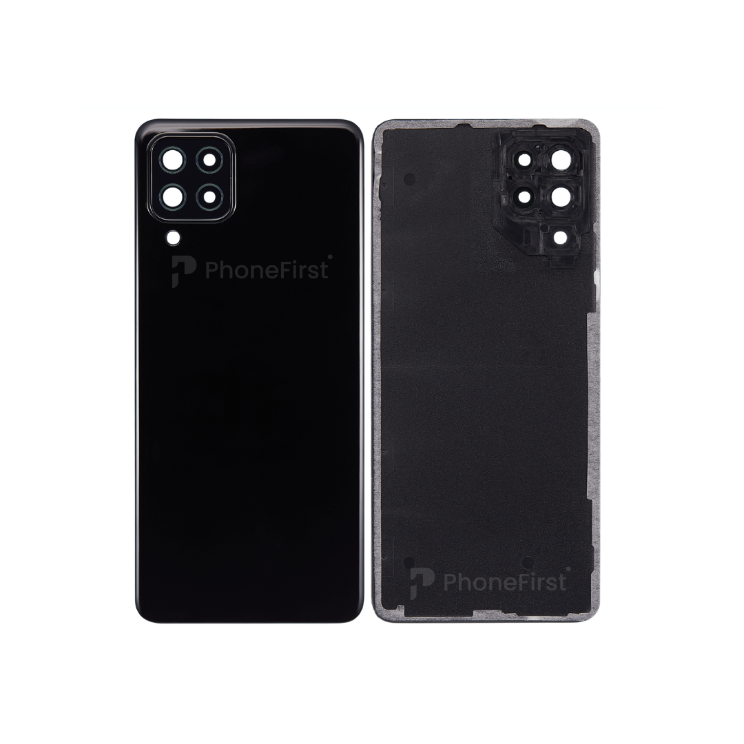 Samsung A22 4G A225 - Battery Back With Lens Black