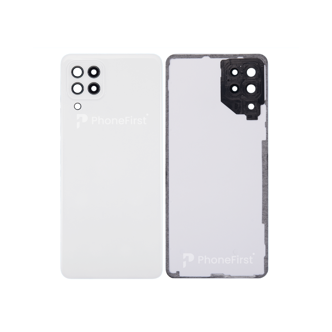Samsung A22 4G A225 - Battery Back With Lens White