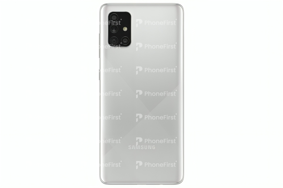 Samsung A71 A715 - Battery Back With Lens Prism Crush Silver