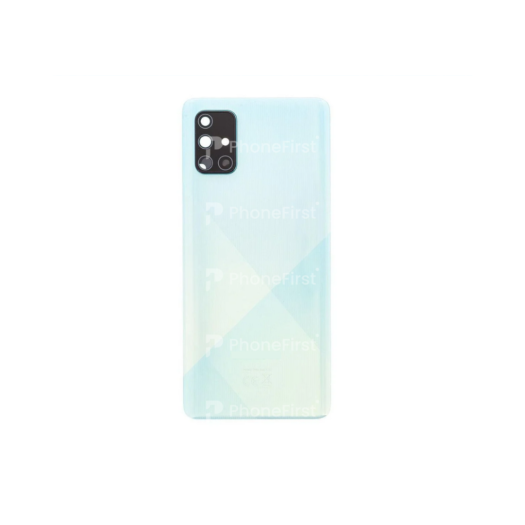 Samsung A71 A715 - Battery Back With Lens Prism Crush Silver