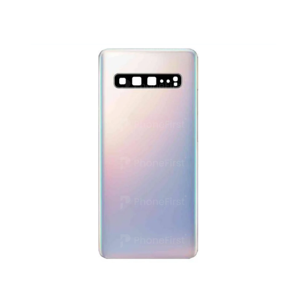 Samsung S10 5G G977 - Battery Back With Lens Crown Silver