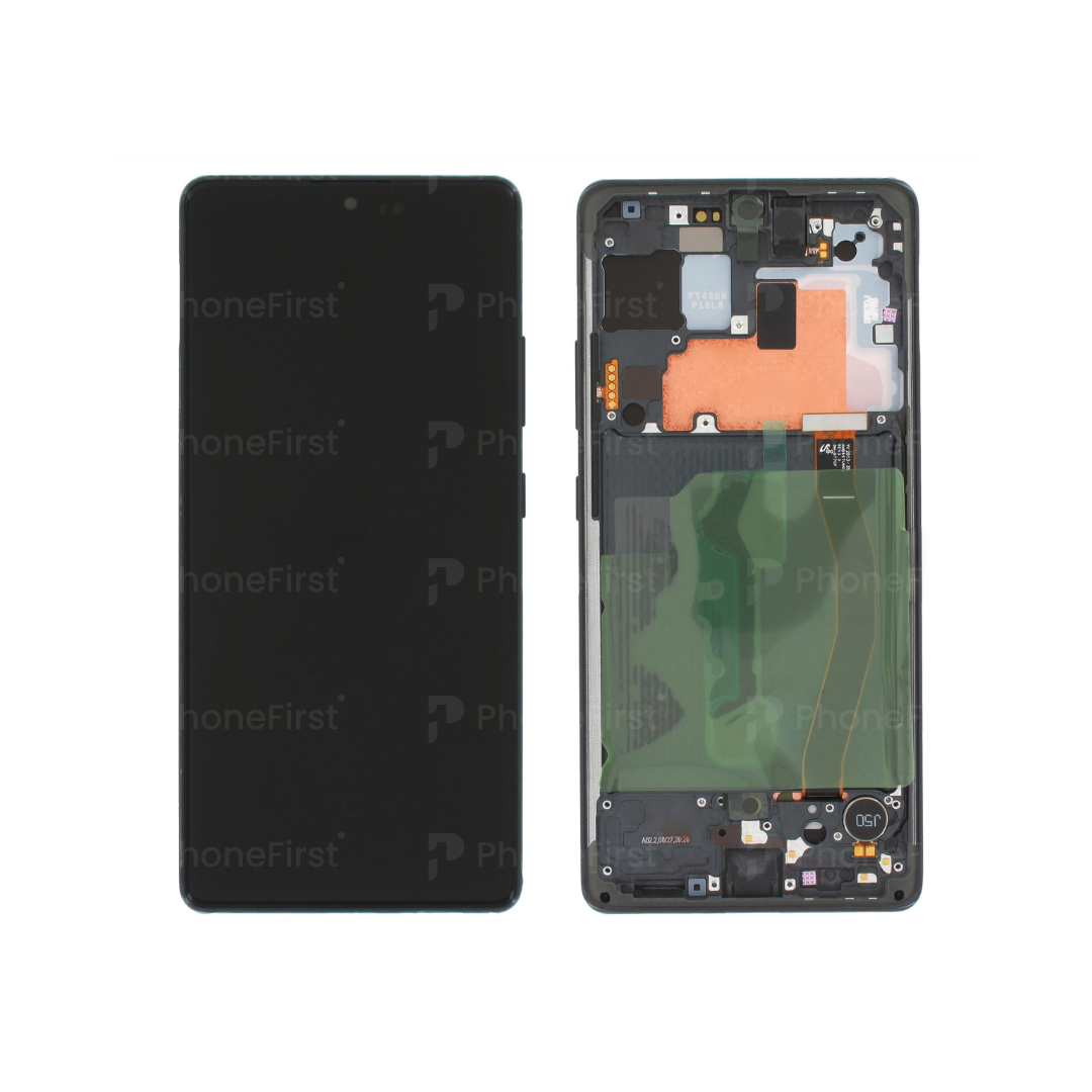 Samsung S10 Lite G770 LCD (W/F) Service Pack Black