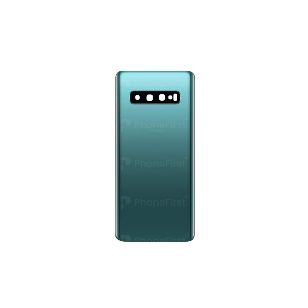 Samsung S10 Plus G975 - Battery Back With Lens Prism Green