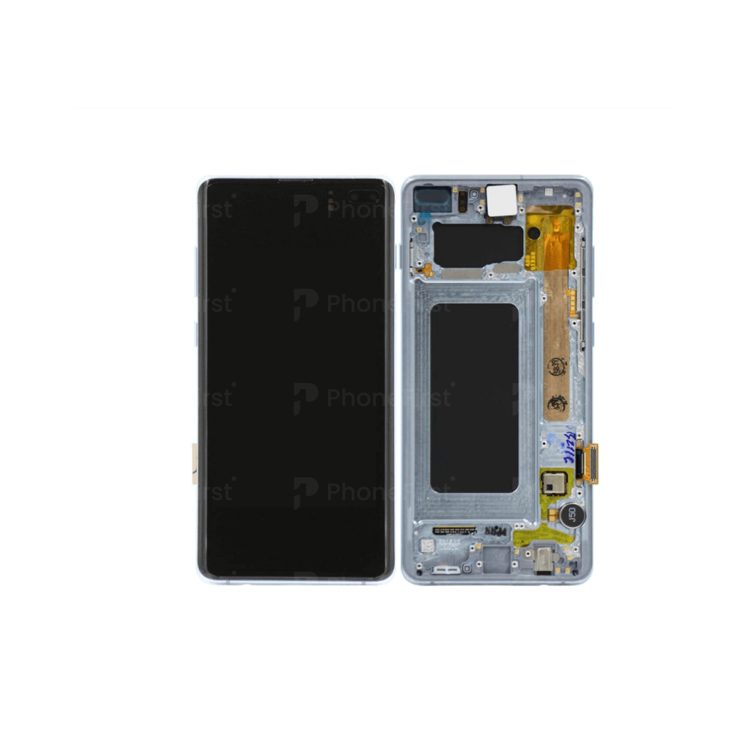 Samsung S10 Plus G975 LCD (W/F) Service Pack Blue