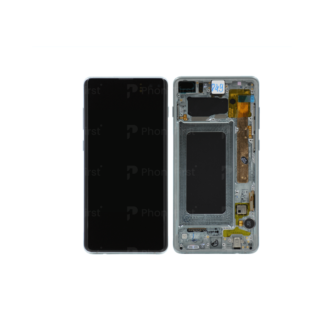 Samsung S10 Plus G975 LCD (W/F) Service Pack Green