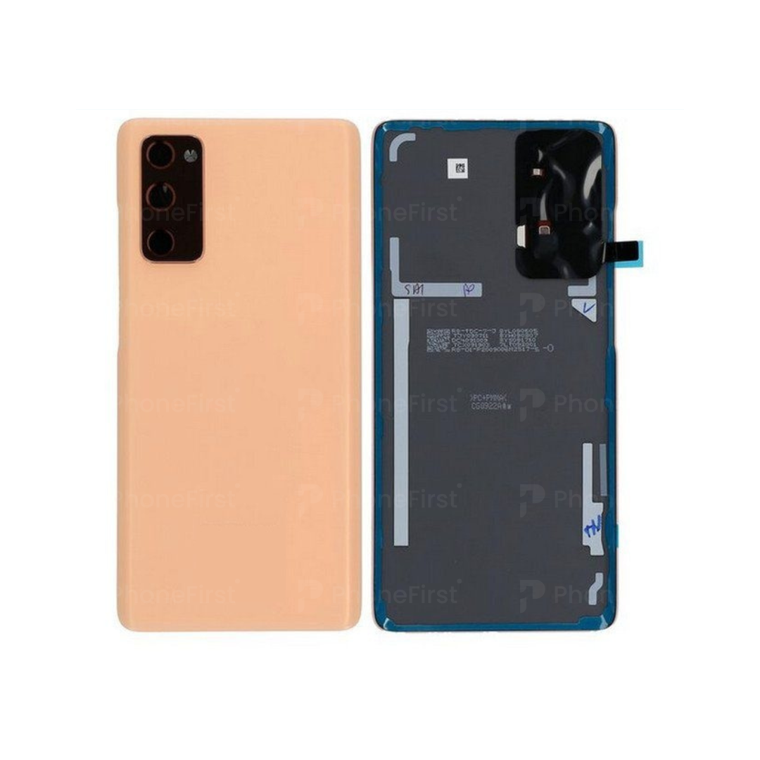 Samsung S20 FE G781 - Battery Back With Lens Cloud Orange