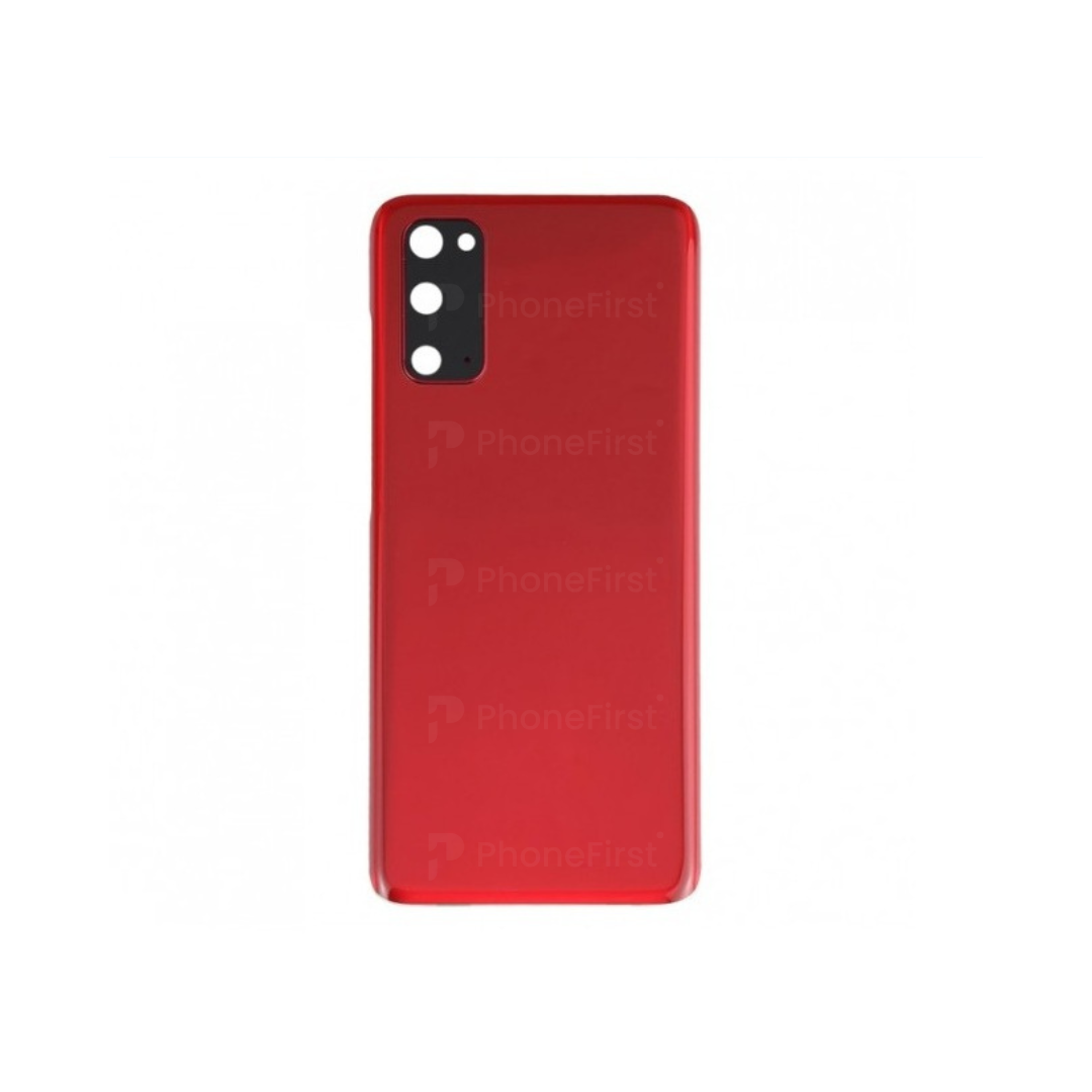 Samsung S20 G980 - Battery Back With Lens Cloud Red