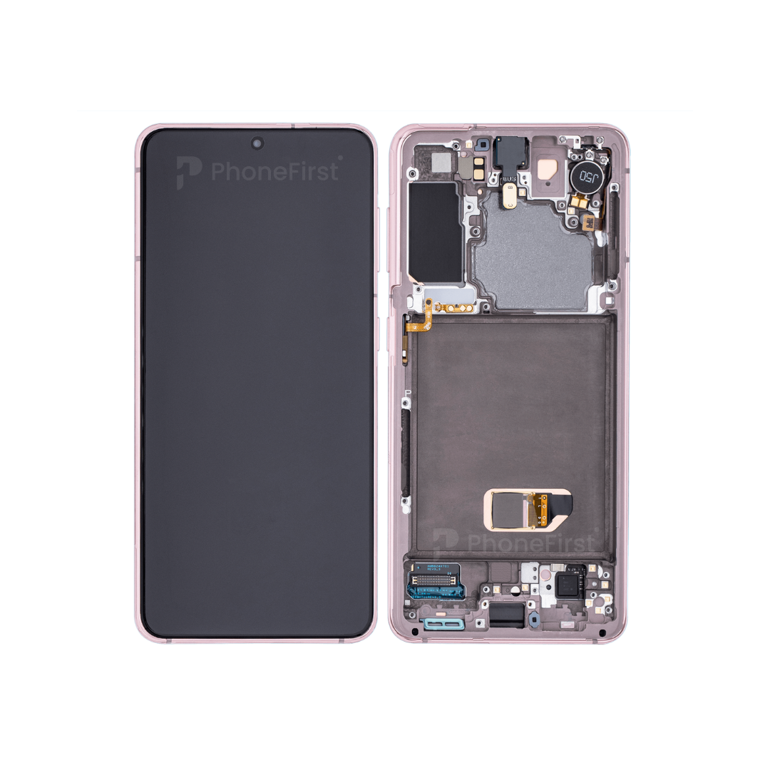 Samsung S21 G991 LCD (W/F) Pulled Original (14 Days) Violet