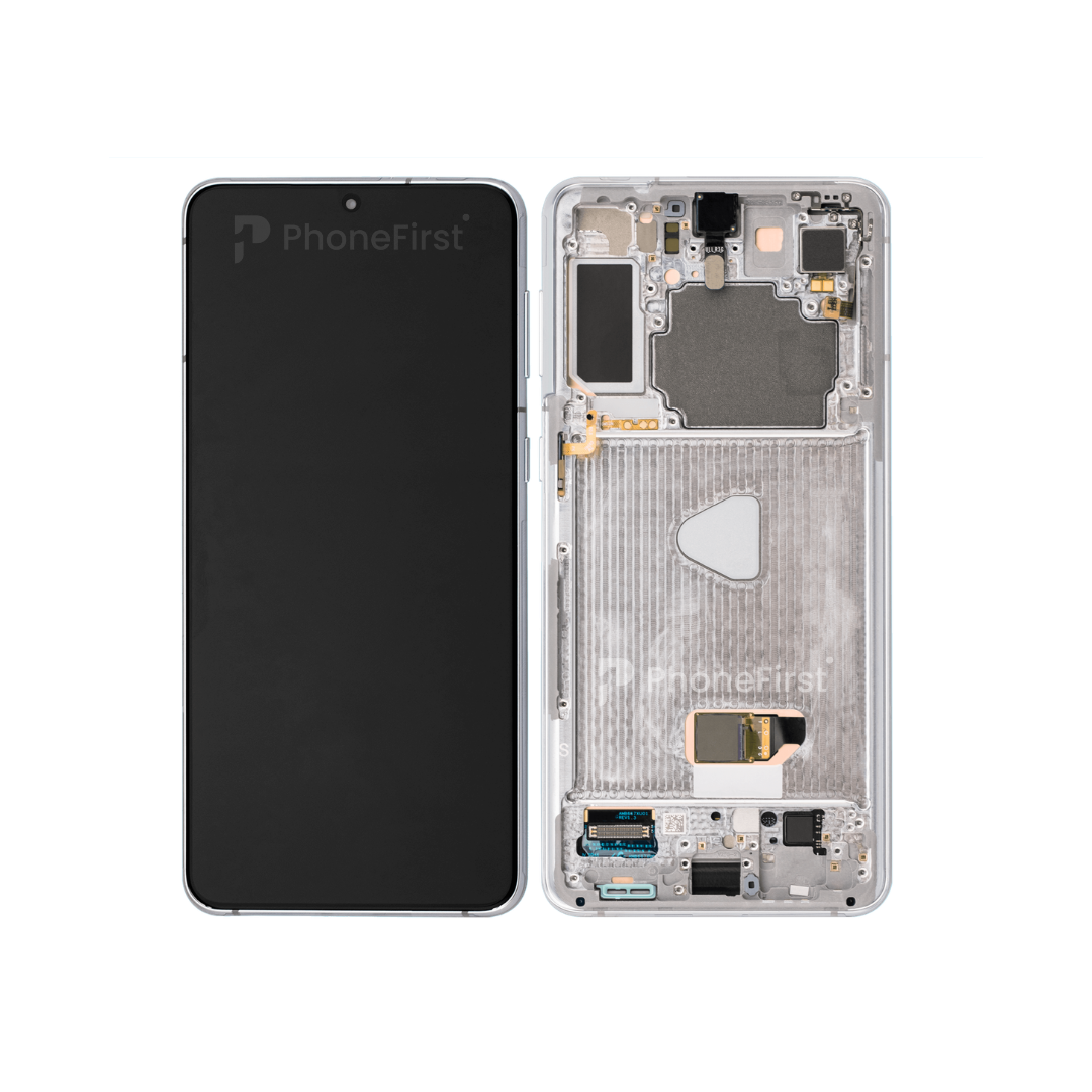 Samsung S21 Plus G996 LCD (W/F) Pulled Original (14 Days) Silver