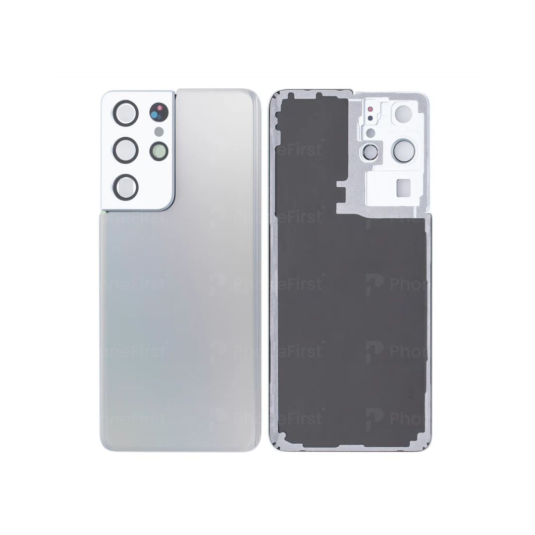 Samsung S21 Ultra 5G G998 - Battery Back With Lens Phantom Silver