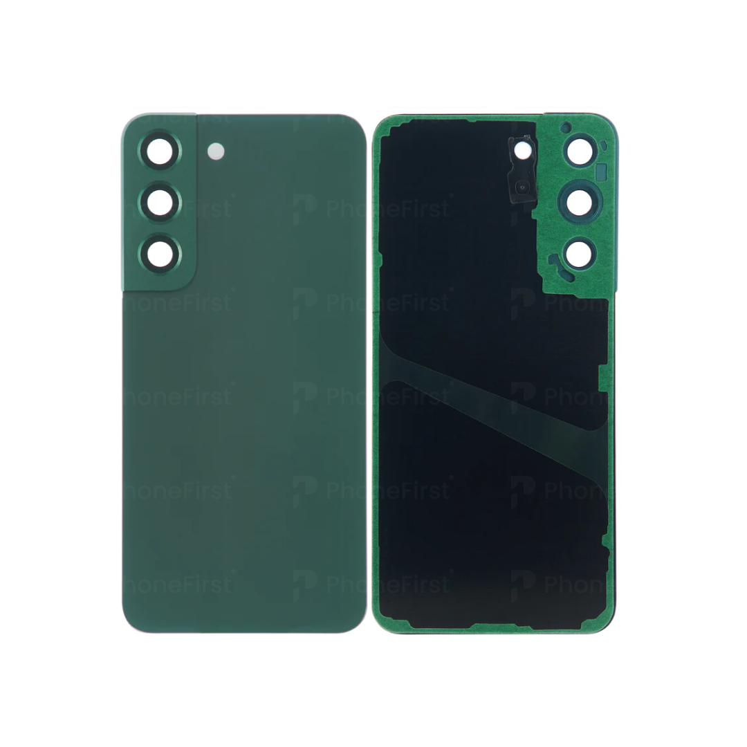 Samsung S22 S901 - Battery Back With Lens Green