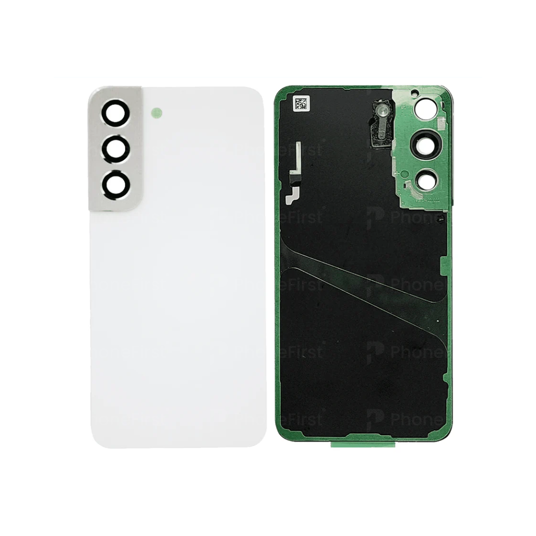 Samsung S22 S901 - Battery Back With Lens Phantom White