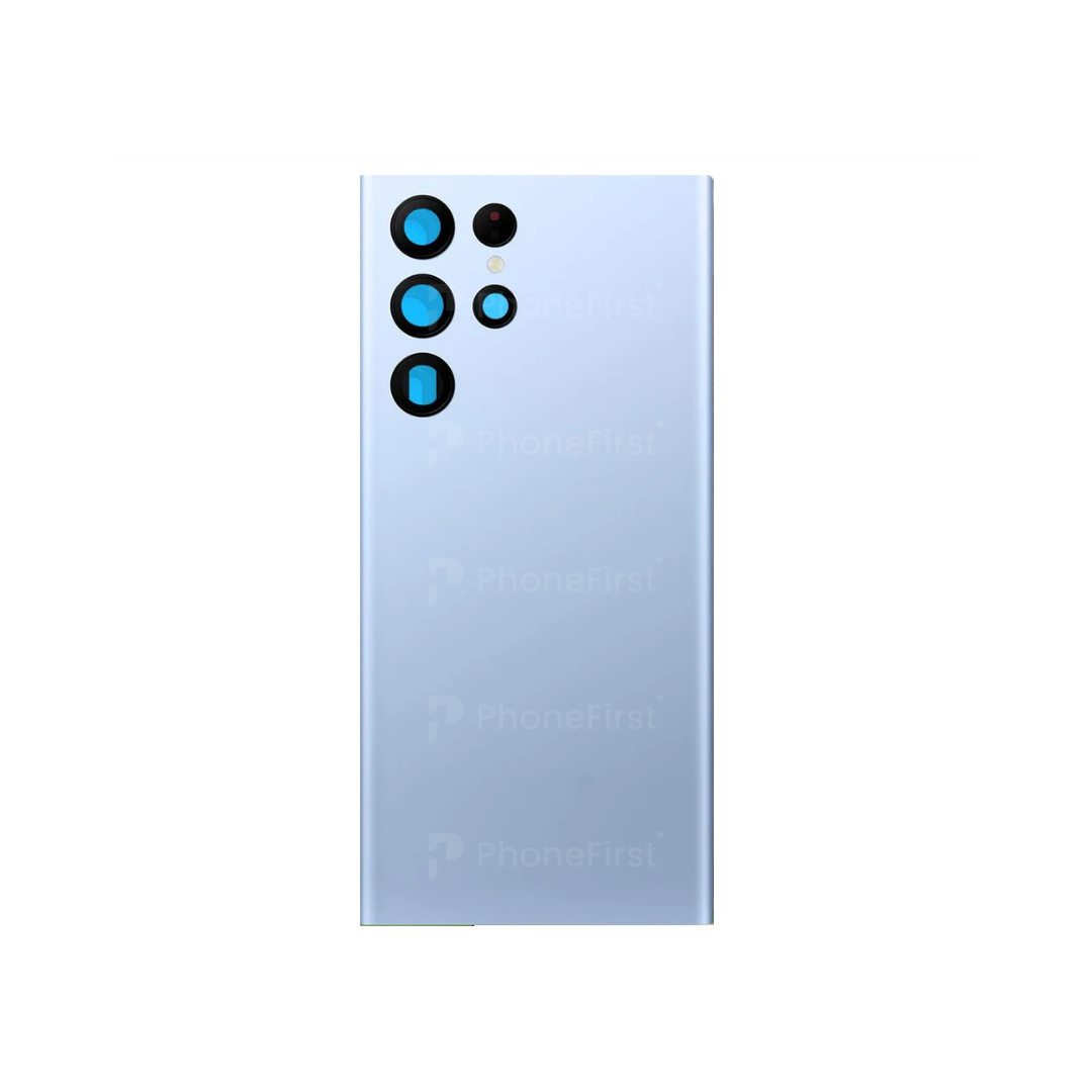 Samsung S22 Ultra S908 - Battery Back With Lens Sky Blue