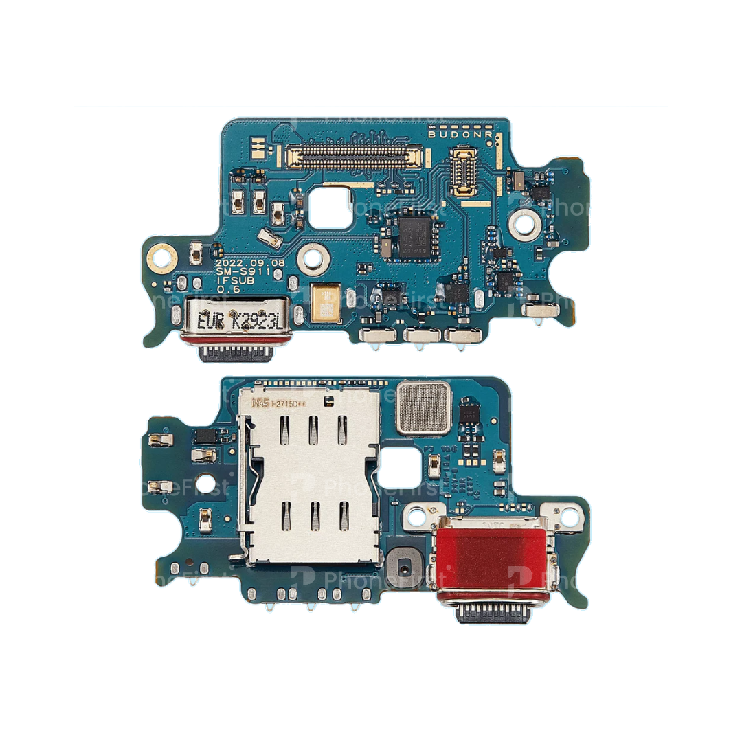 Samsung S23 S911 - Charging Board With Sim Reader Original