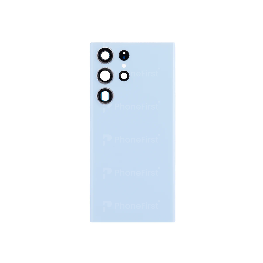 Samsung S23 Ultra S918 - Battery Back With Lens Sky Blue