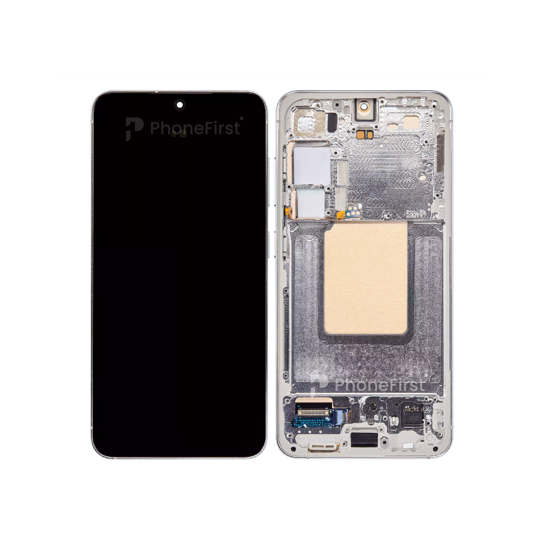 Samsung S24 S921 LCD (W/F) Pulled Original (14 Days) Gray