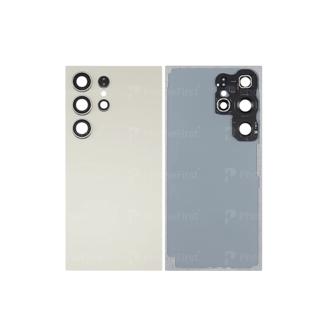 Samsung S24 Ultra S928 -Battery Back With Lens Titanium Gray