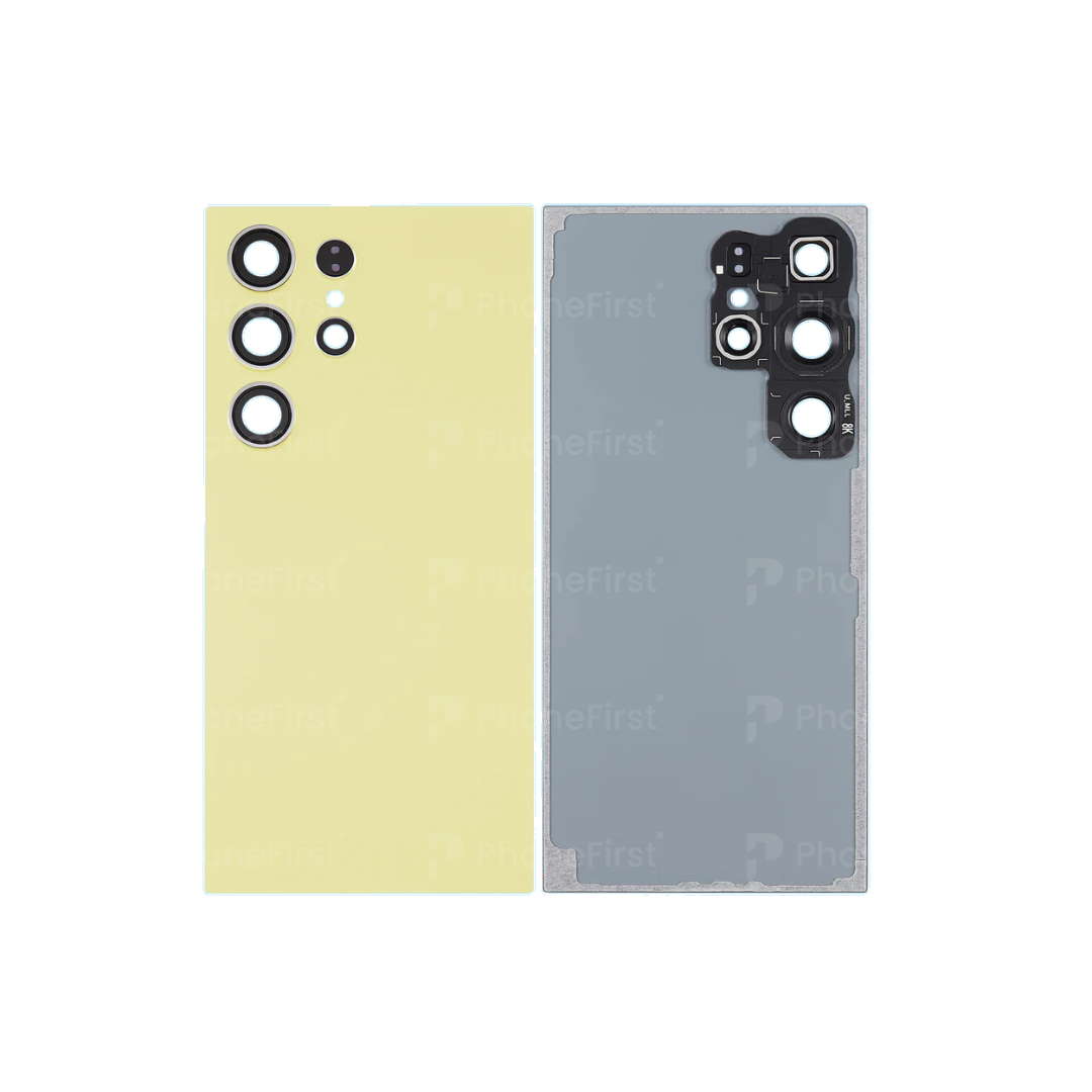 Samsung S24 Ultra S928 -Battery Back With Lens Titanium Yellow