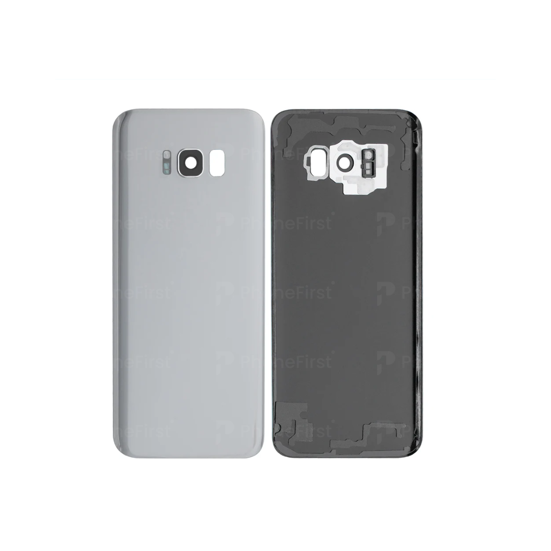 Samsung S8 Plus G955 - Battery Back With Lens Silver