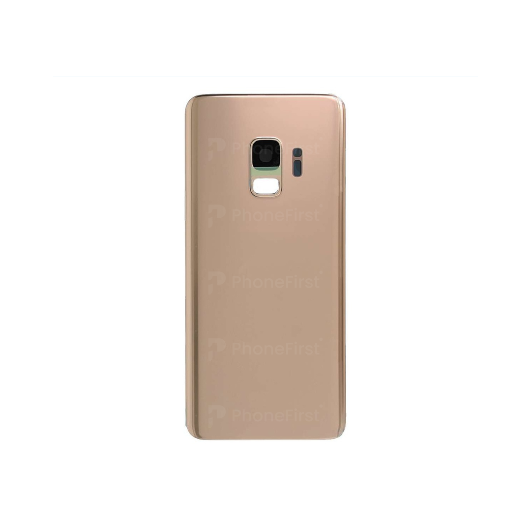 Samsung S9 G960 - Battery Back With Lens Gold