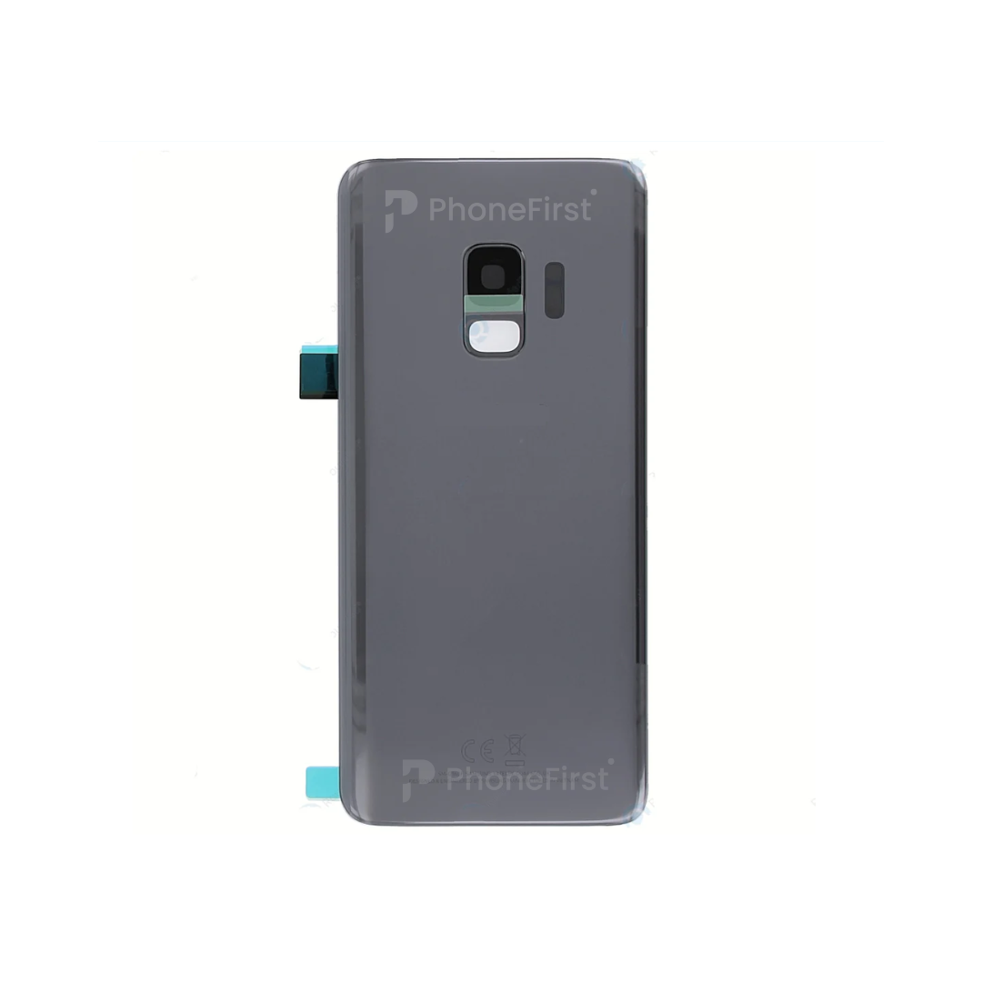 Samsung S9 G960 - Battery Back With Lens Titanium Grey