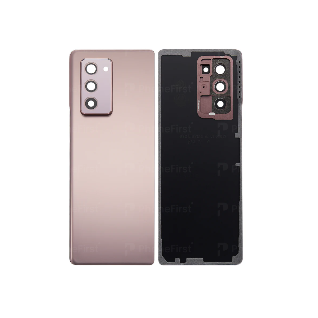Samsung Z Fold 2 - Battery Back With Lens Mystic Bronze