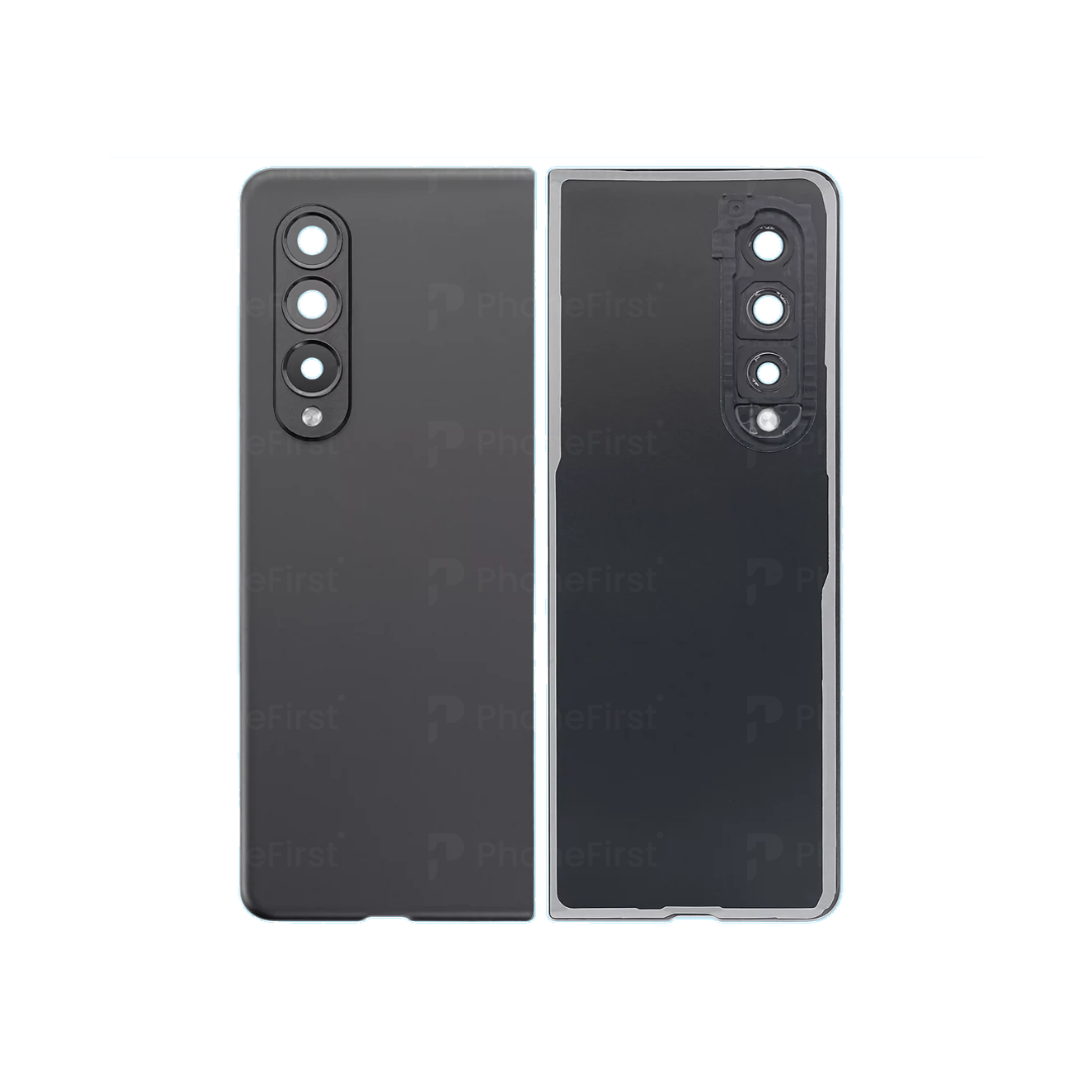 Samsung Z Fold 3 F926 - Battery Back With Lens Phantom Black