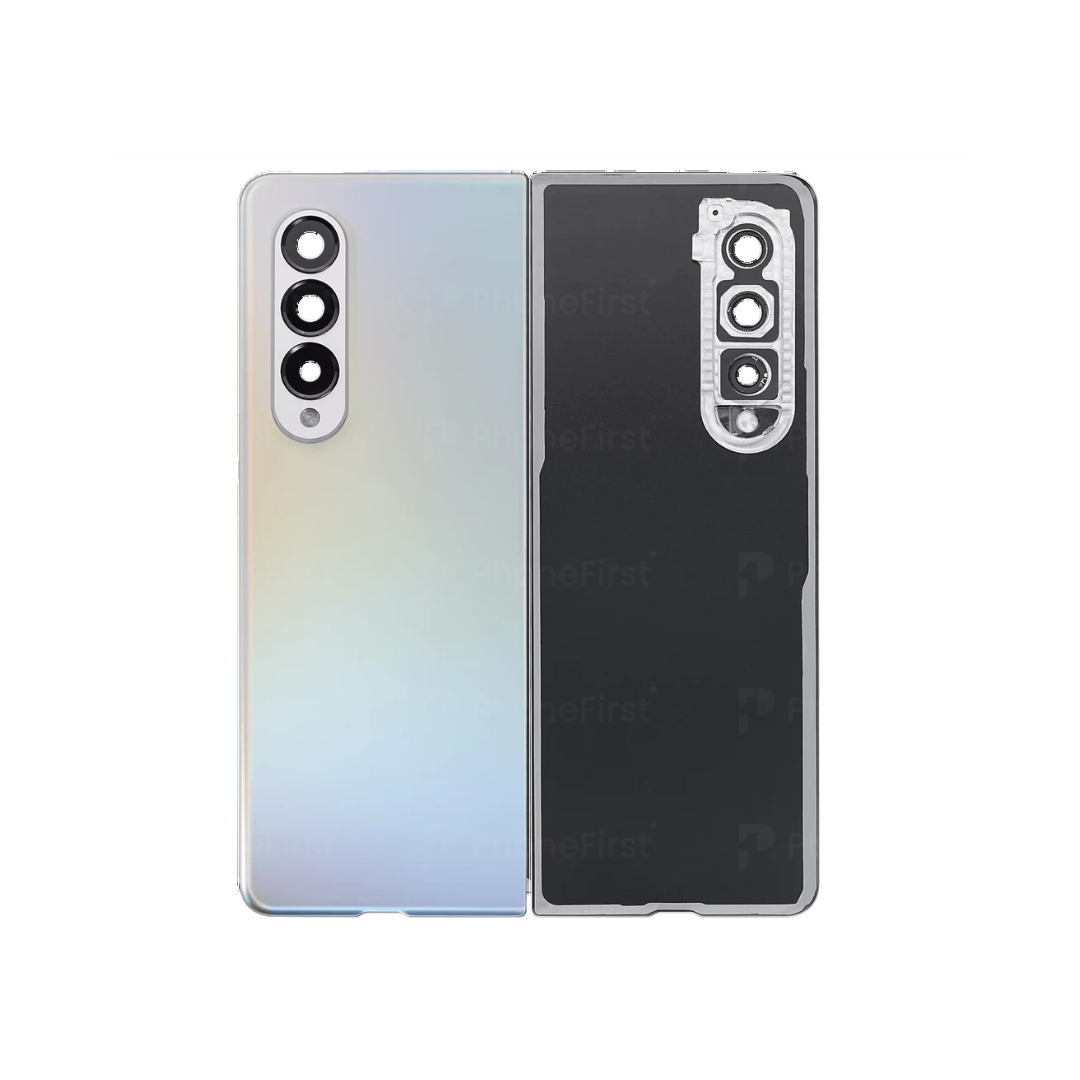 Samsung Z Fold 3 F926 - Battery Back With Lens Phantom Silver