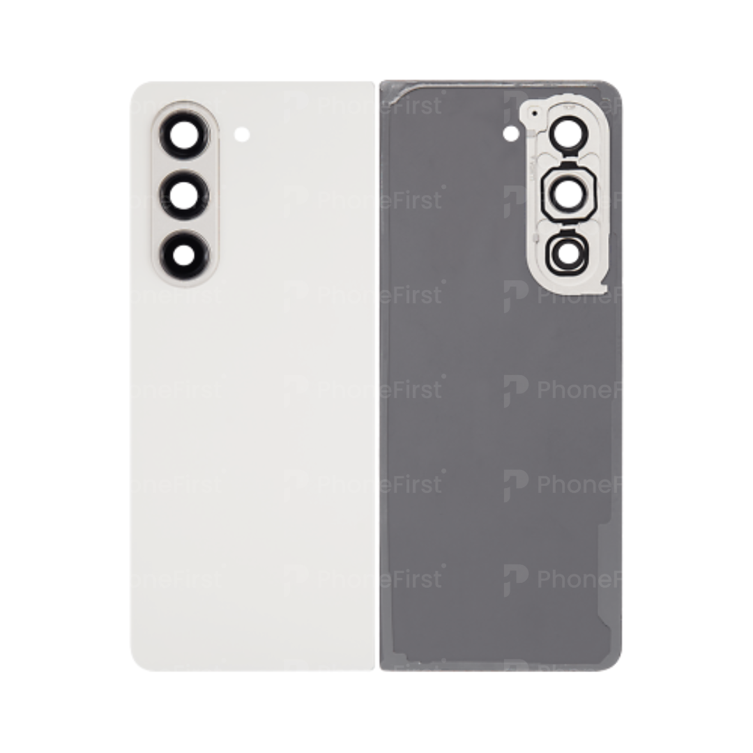 Samsung Z Fold 5 F946 - Battery Back With Lens Cream