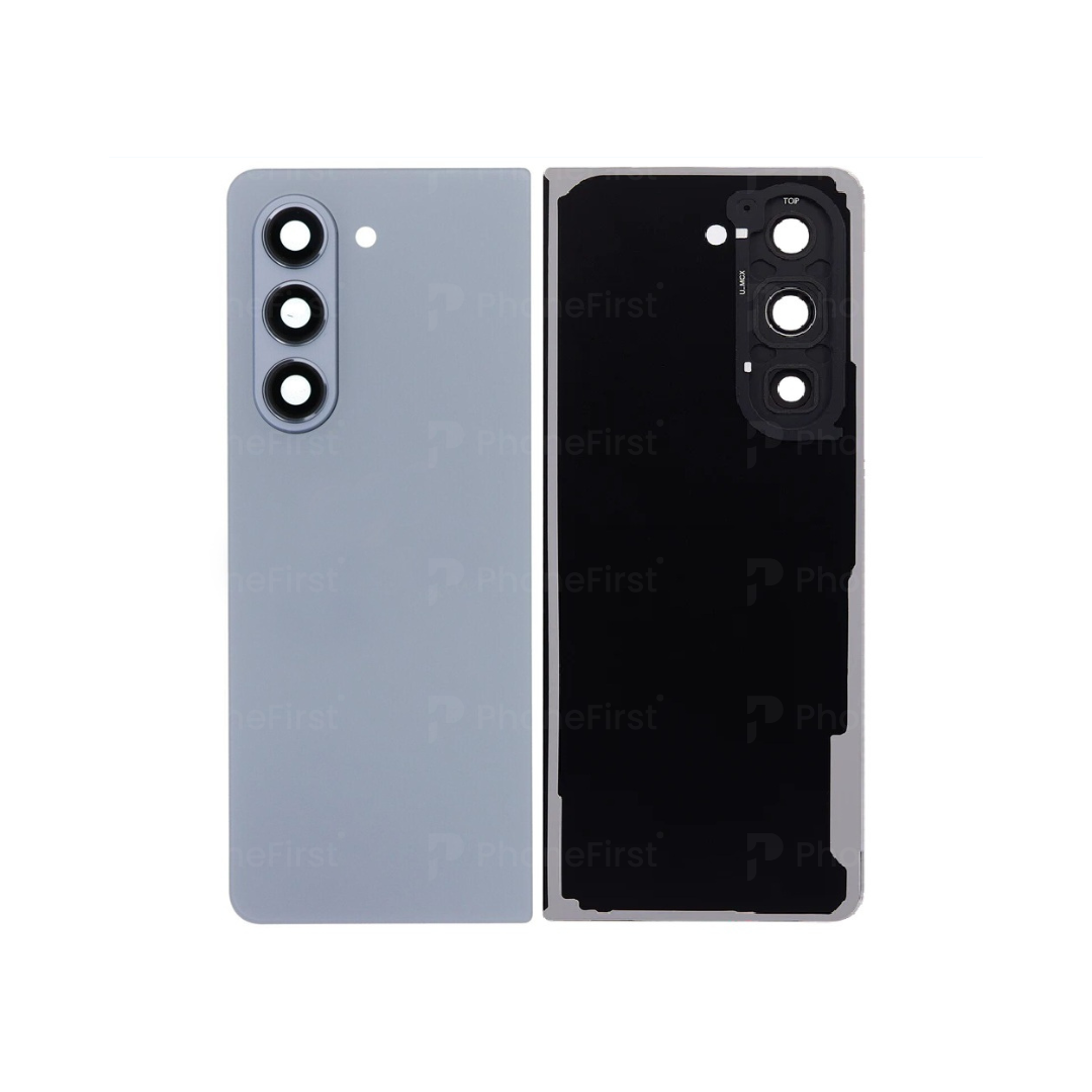 Samsung Z Fold 5 F946 - Battery Back With Lens Icy Blue