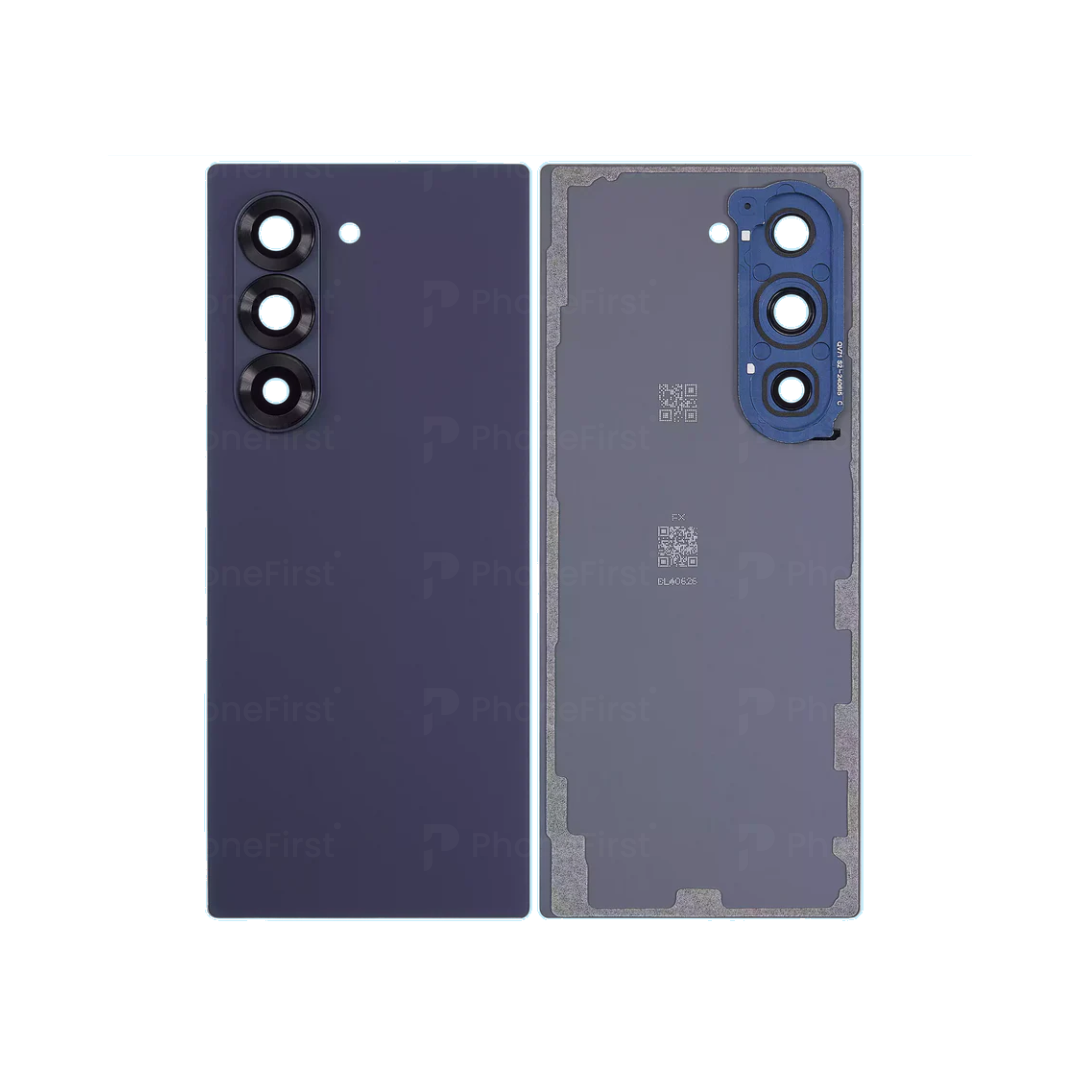 Samsung Z Fold 6 F956 - Battery Back With Lens Navy