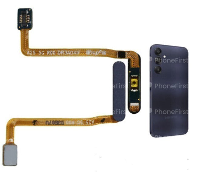 Samsung A26 5G A266 - Finger Print Sensor Power Button Black