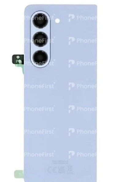 Samsung Z Fold 5 F946 - Battery Back With Lens Icy Blue