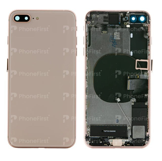 Apple iPhone 8 Plus - Battery Back With Lens RoseGold