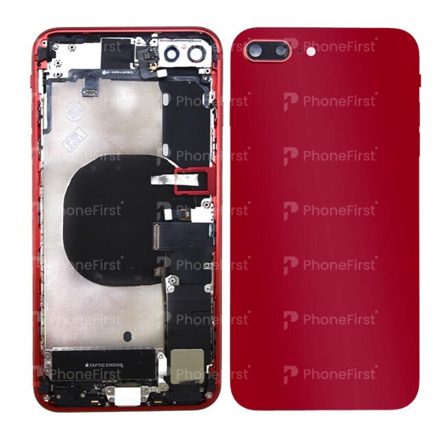 Apple iPhone 8 Plus - Battery Back With Lens Red