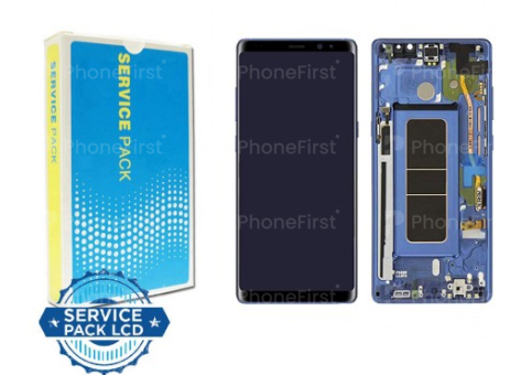 Samsung Note 8 N950 LCD (W/F) Service Pack Blue