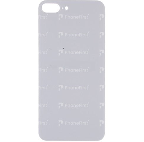 Apple iPhone 8 Plus - Battery Back Big Hole White Nparts Advance