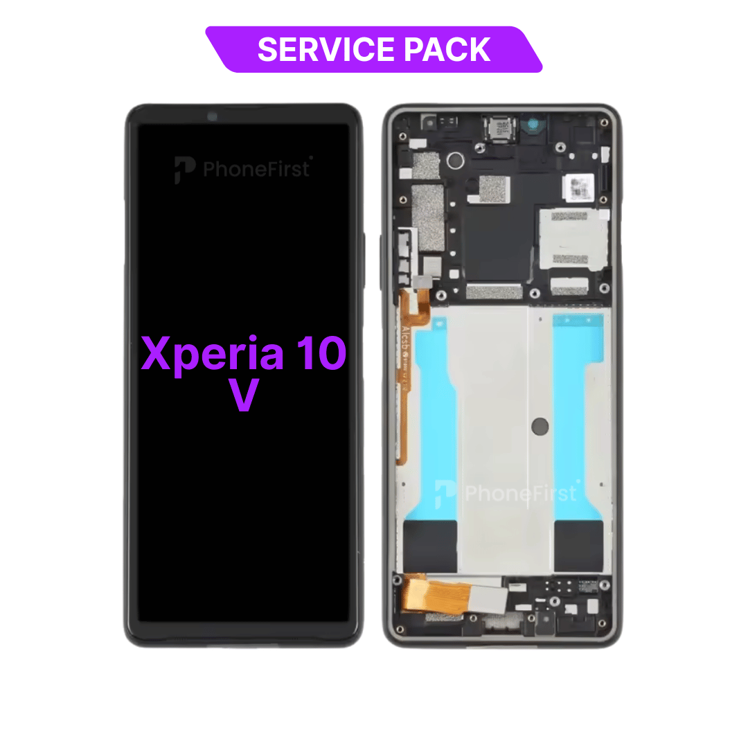 Sony Xperia 10 V LCD (W/F) Service Pack Black