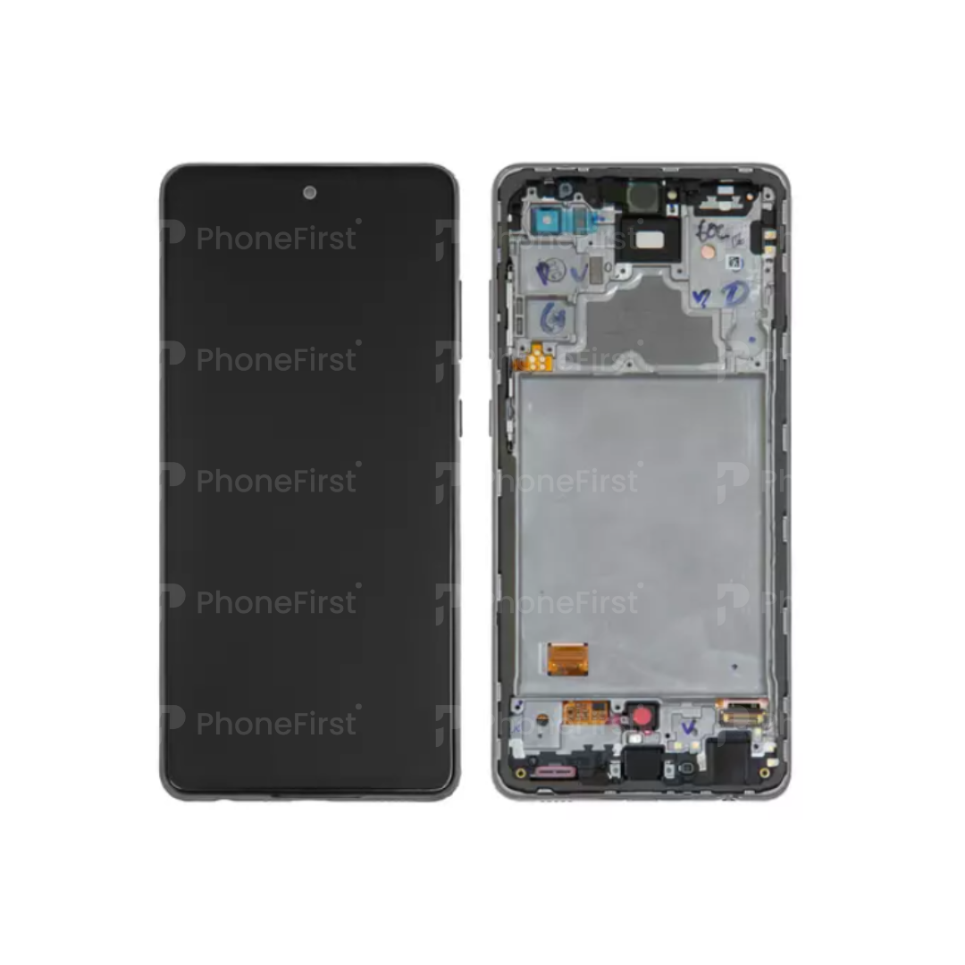 Samsung A72 A725 4G / A726 5G LCD (W/F) Service Pack Black