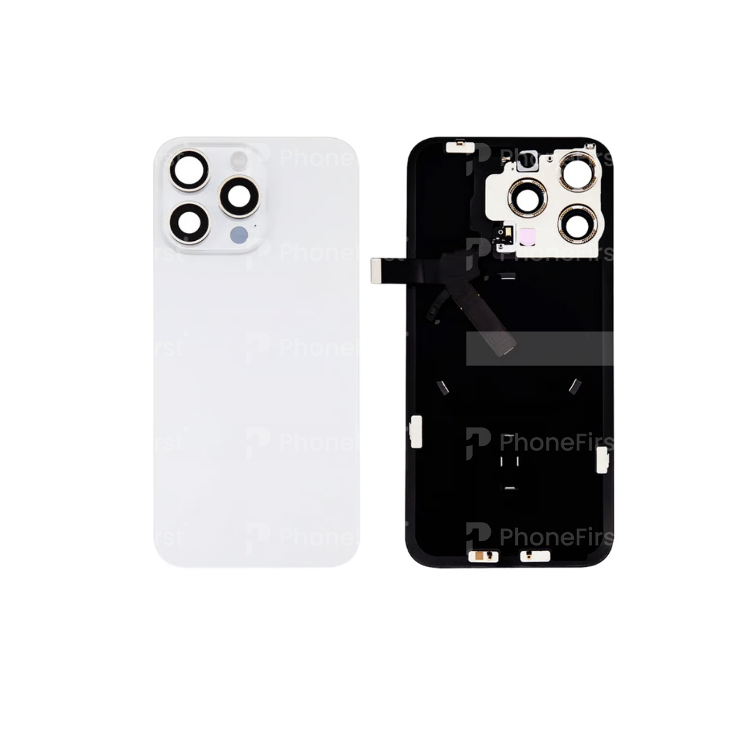 Apple iPhone 15 Pro Max - Battery Back With Magnet White Titanium