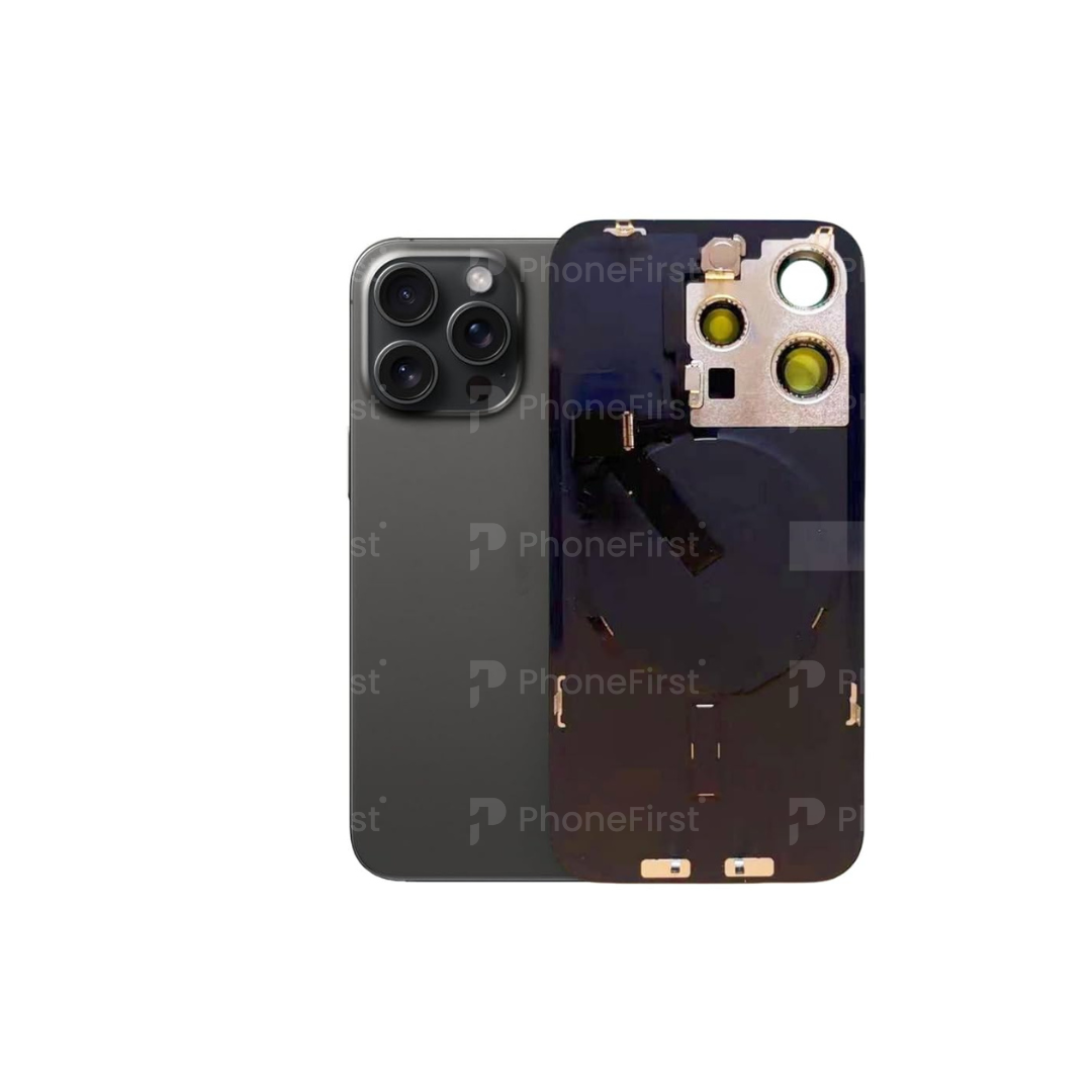 Apple iPhone 15 Pro Max - Battery Back With Wireless Coil Black Titanium