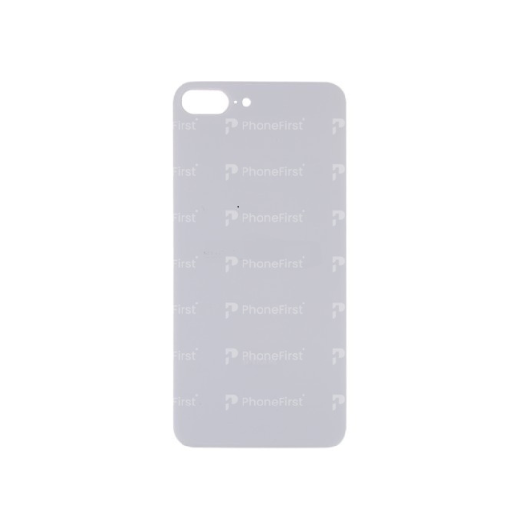 Apple iPhone 8 Plus - Battery Back Big Hole White Nparts Advance