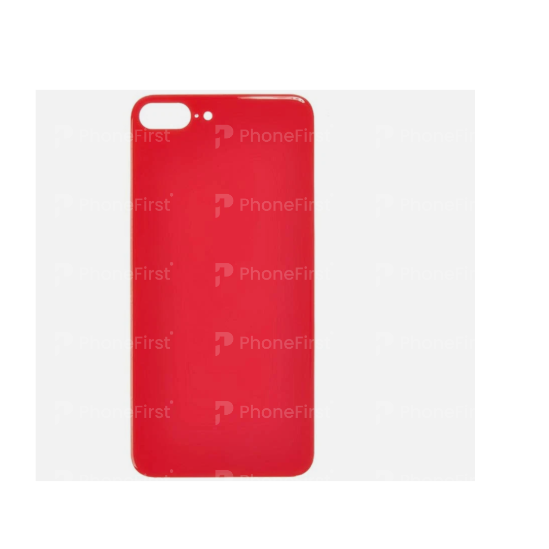 Apple iPhone 8 Plus - Battery Back Big Hole Red