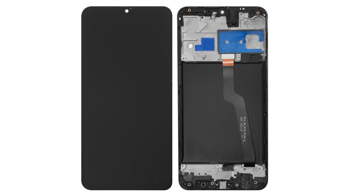 Samsung A10 A105 LCD (W/F) Glass Change Black