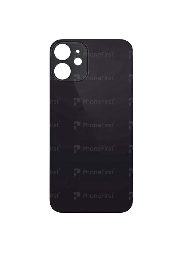 Apple iPhone 12 mini (5.4) - Battery Back Big Hole Black