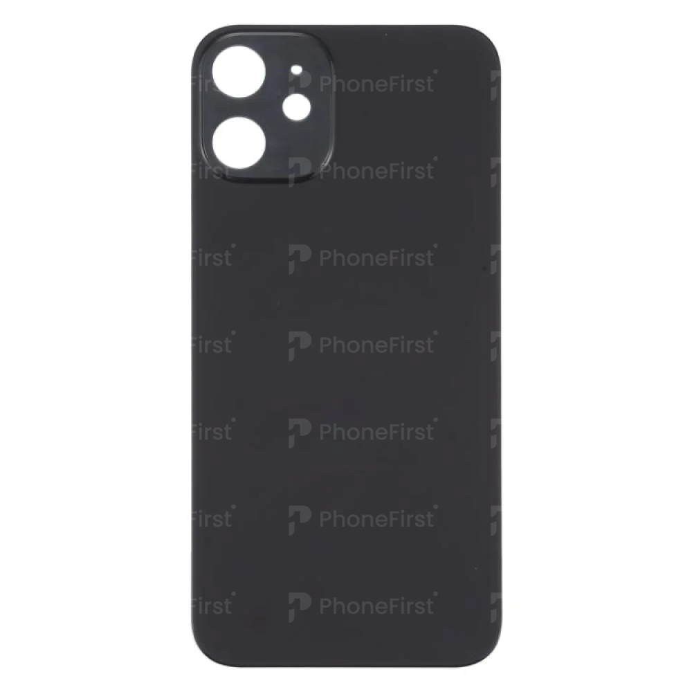 Apple iPhone 12 mini - Battery Back Big Hole Nparts Advance Black