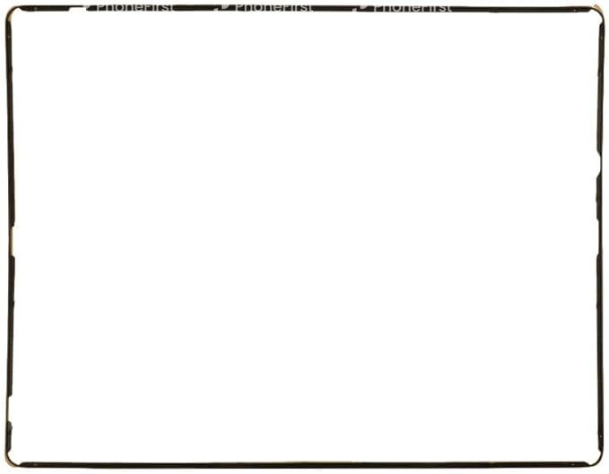 Apple iPad 3 - Digitizer Frame with Adhesive  Black