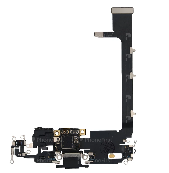 Apple Iphone 11 Pro Max - Charging Flex (With Board Component) Black