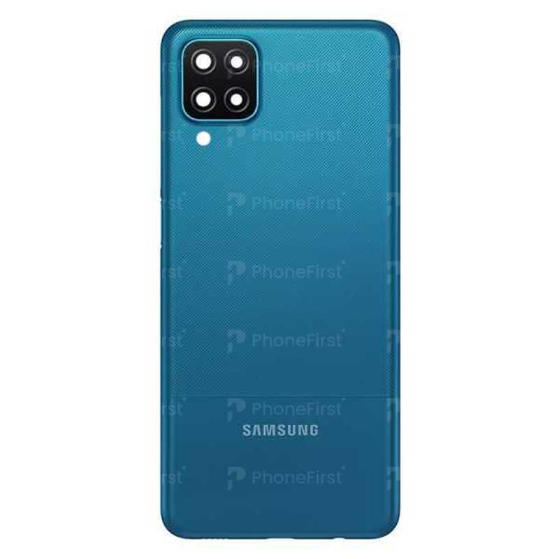Samsung A12 A125 - Battery Back With Lens Blue