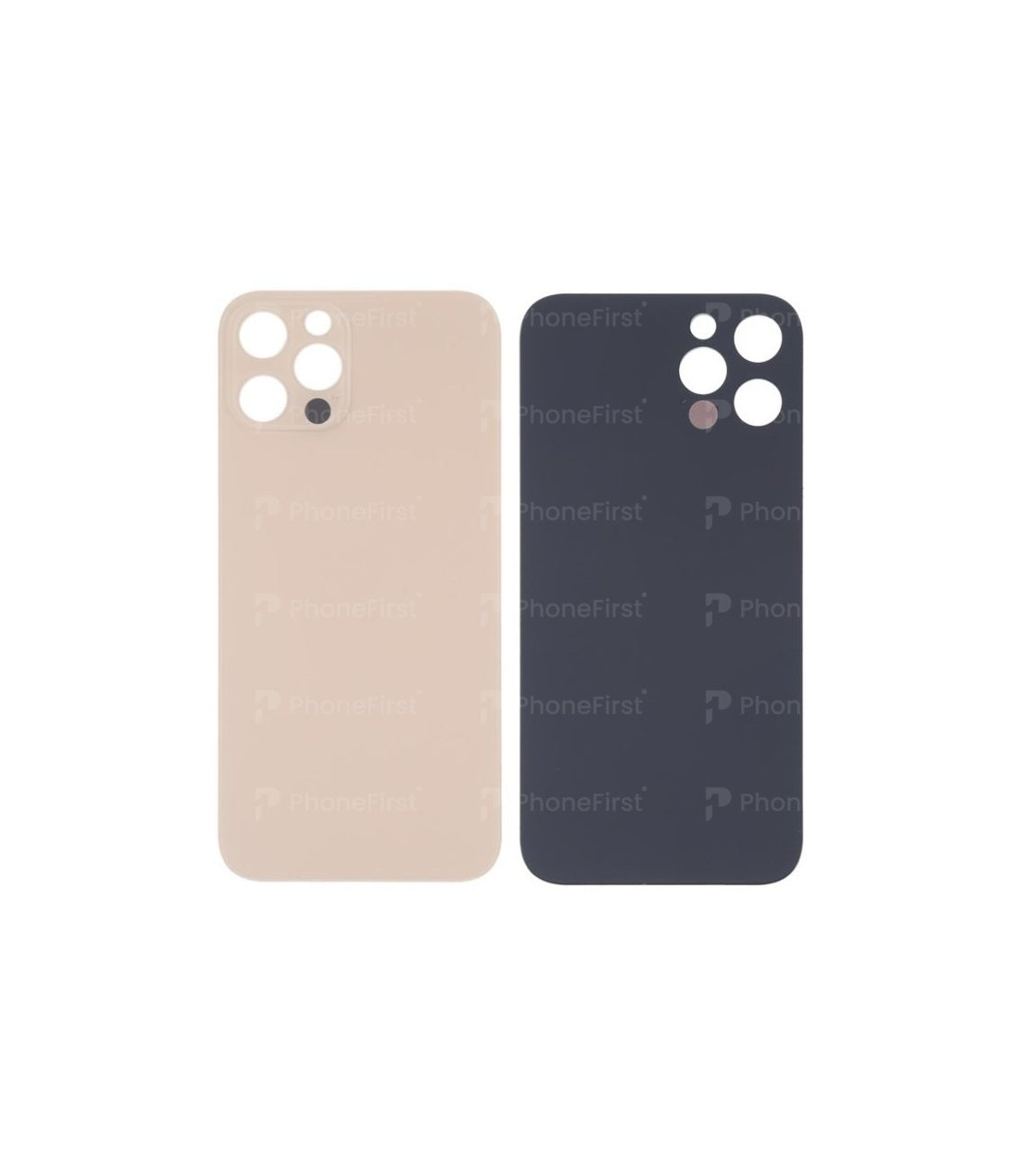 Apple iPhone 13 Pro - Battery Back Big Hole Nparts Advance Gold
